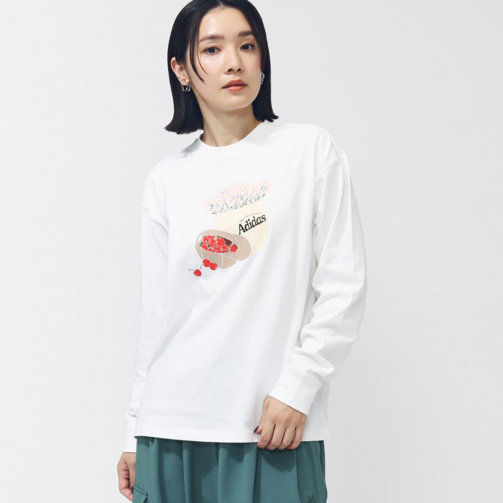 アディダス レディース 長袖 Tシャツ ファーマーズ マーケット