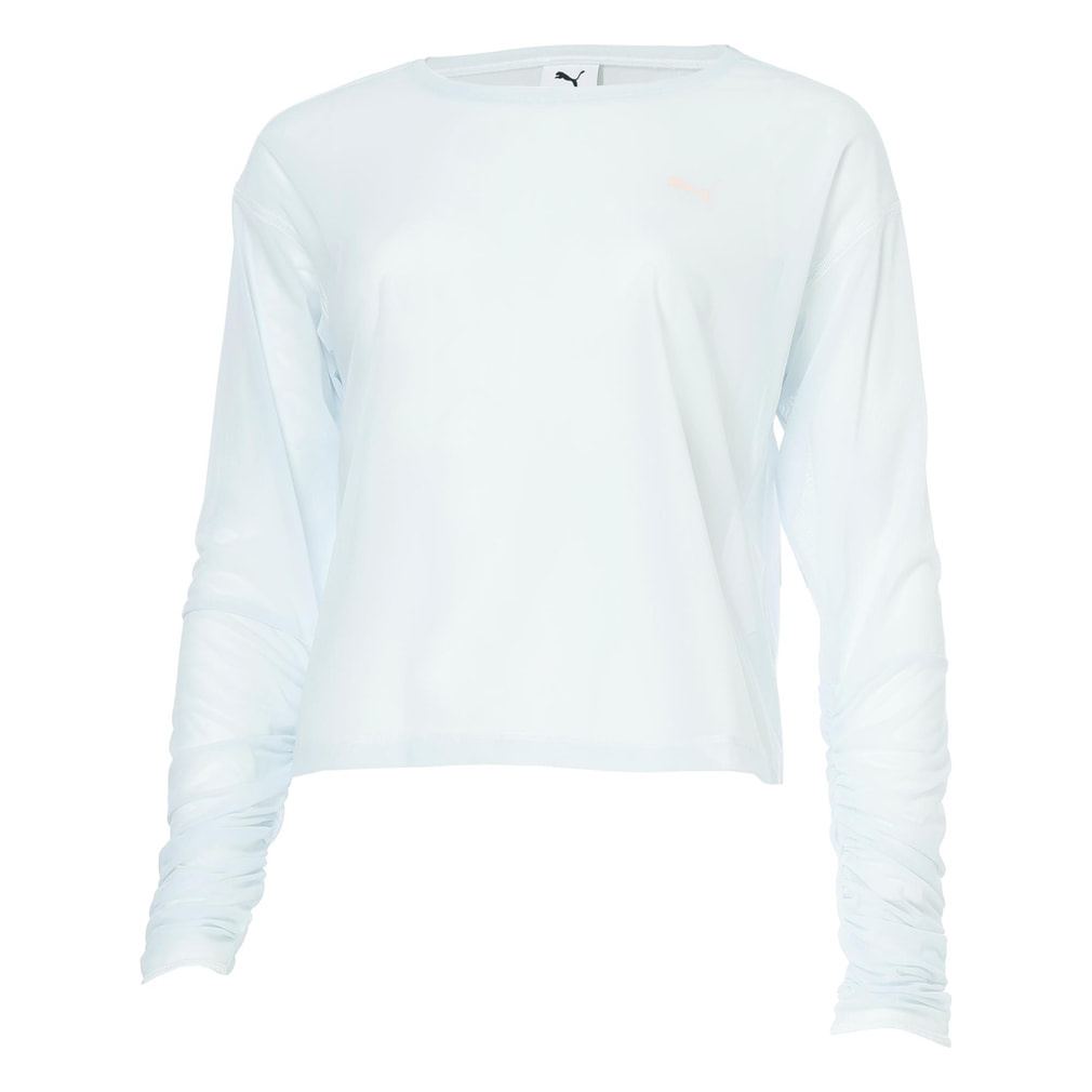 プーマ レディース 長袖 Tシャツ ESS ELEVATED LS シアー Tシャツ
