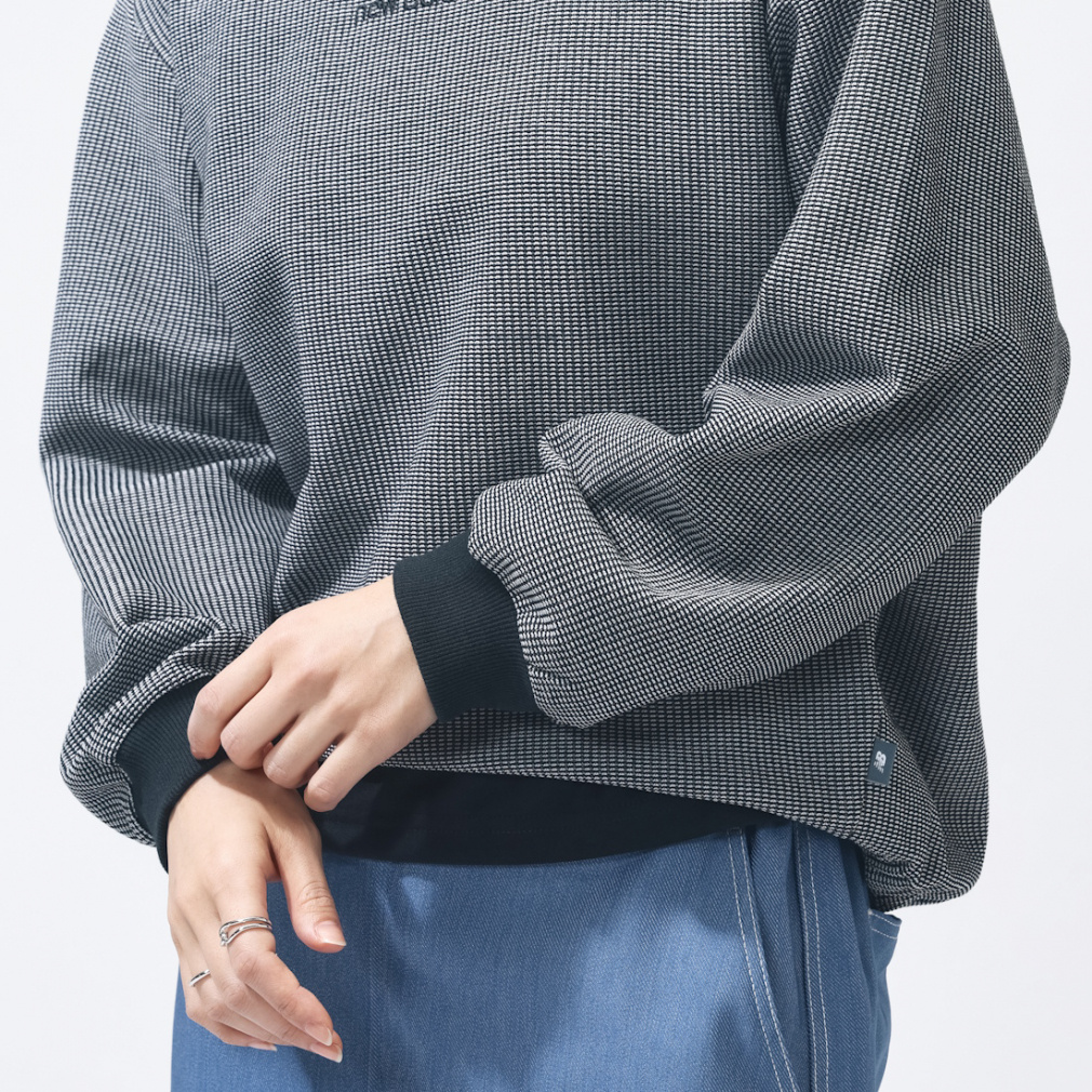 ニューバランス THE CITY レディース 長袖 Tシャツ ドビーロング