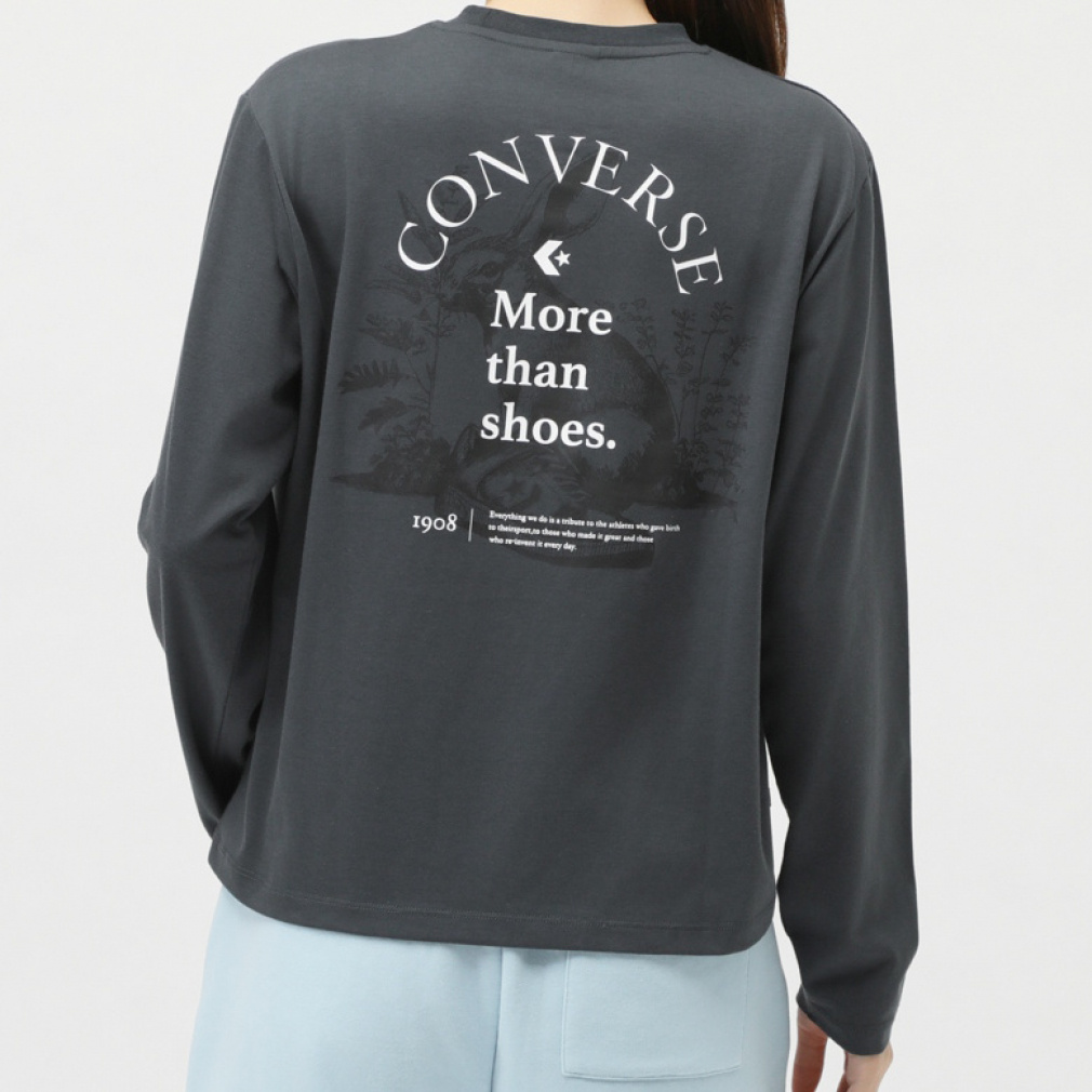 コンバース レディース 長袖 Tシャツ ラビット PT L/S Tシャツ 4220008