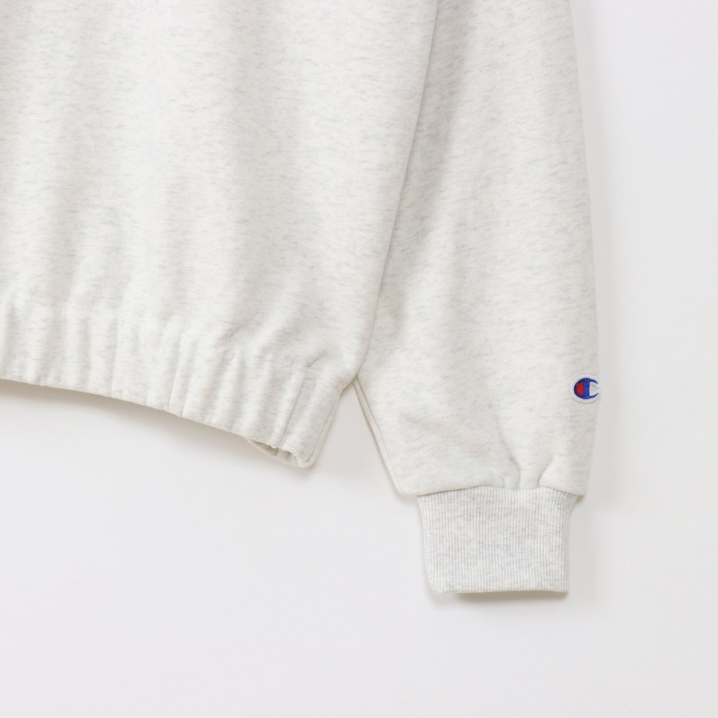 チャンピオン　スエット チャンピオン レディース スウェット トレーナー HALF ZIP SWEATSHIRT