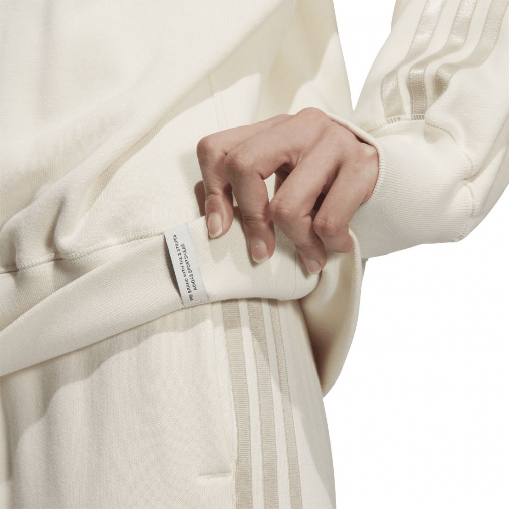 エッセンシャルズ プラス スリーストライプス フレンチテリー クルー