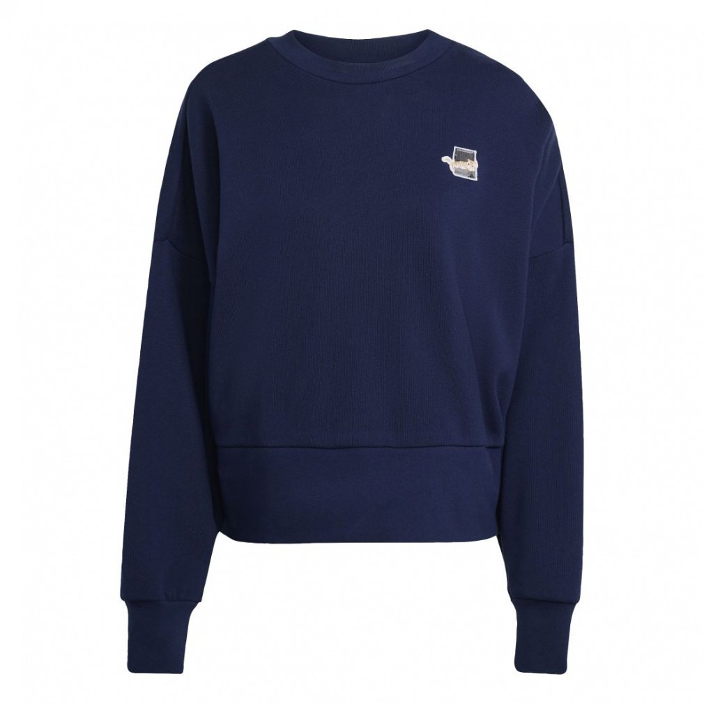 アディダス レディース スウェット トレーナー キャット パッチ