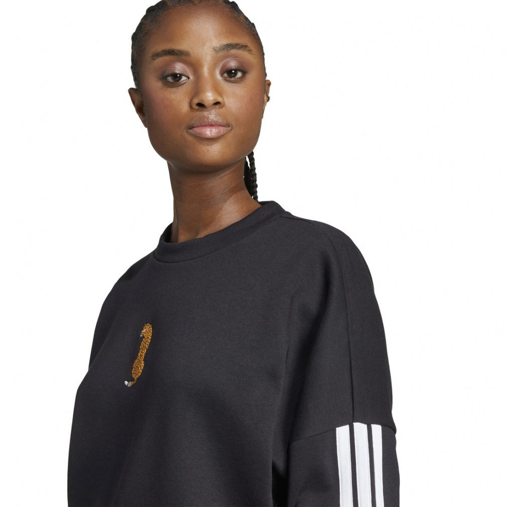 アディダス レディース スウェットトレーナー アニマル・グラフィック