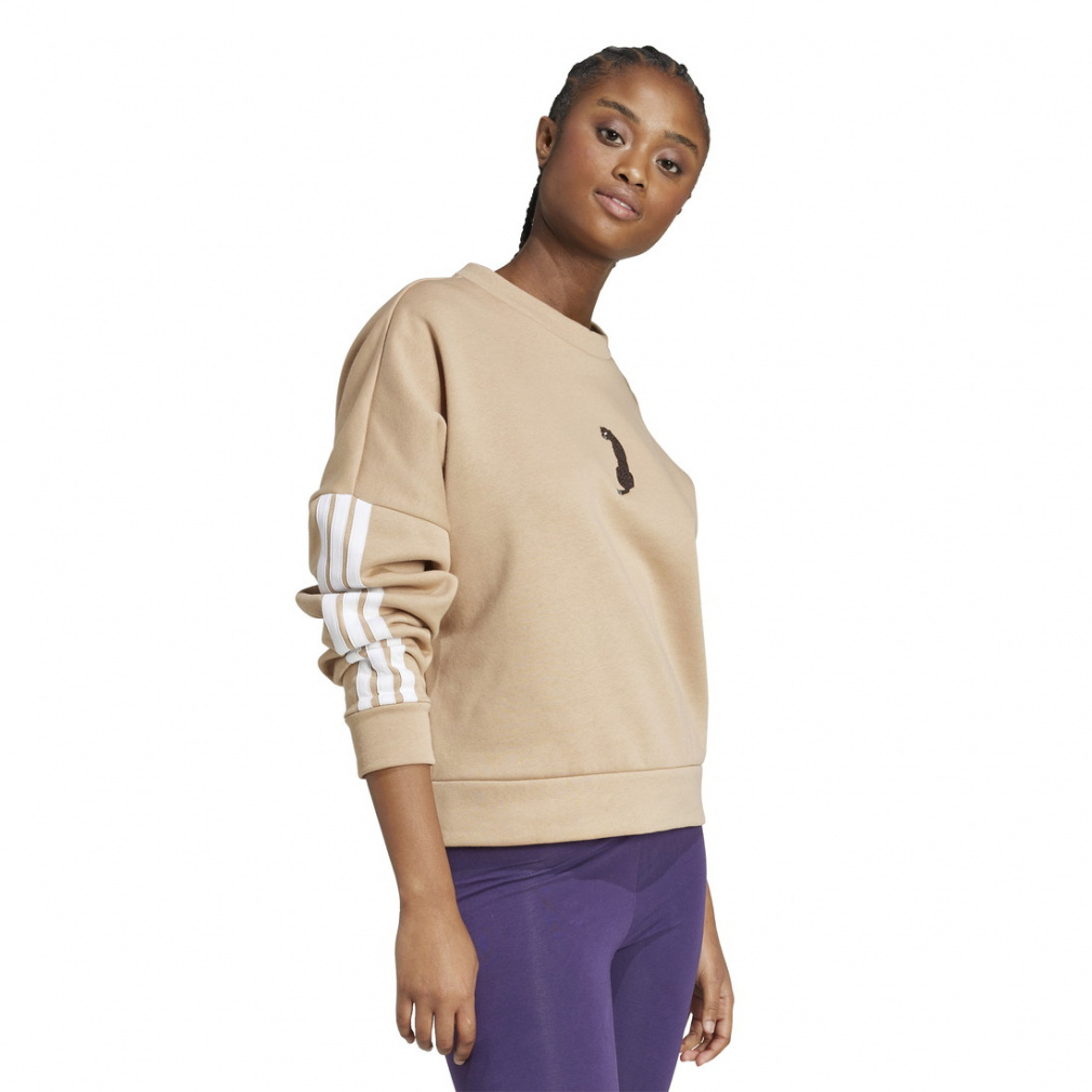 アディダス レディース スウェットトレーナー アニマル・グラフィック