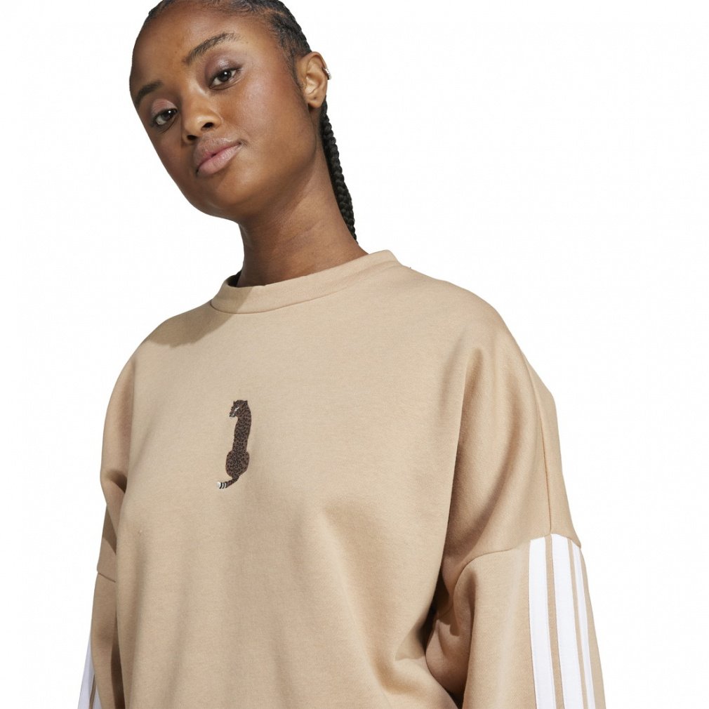 アディダス レディース スウェットトレーナー アニマル・グラフィック