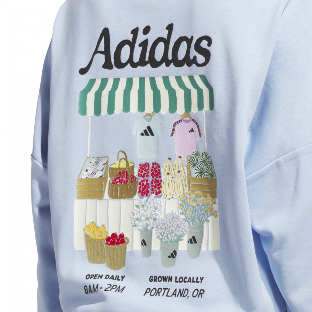 adidas スウェット 2XO アディダス レディース スウェット トレーナー W FARMKT FT クルー