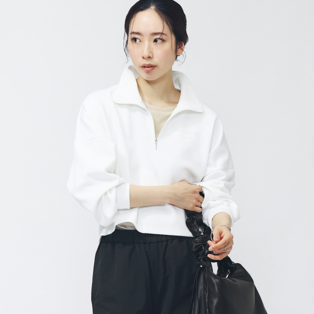 426t*美品 BLENHEIM ブレンヘイム ハーフジップ プルオーバー 新作入荷情報】オーバーサイズジップアップブルゾン | m-i-d