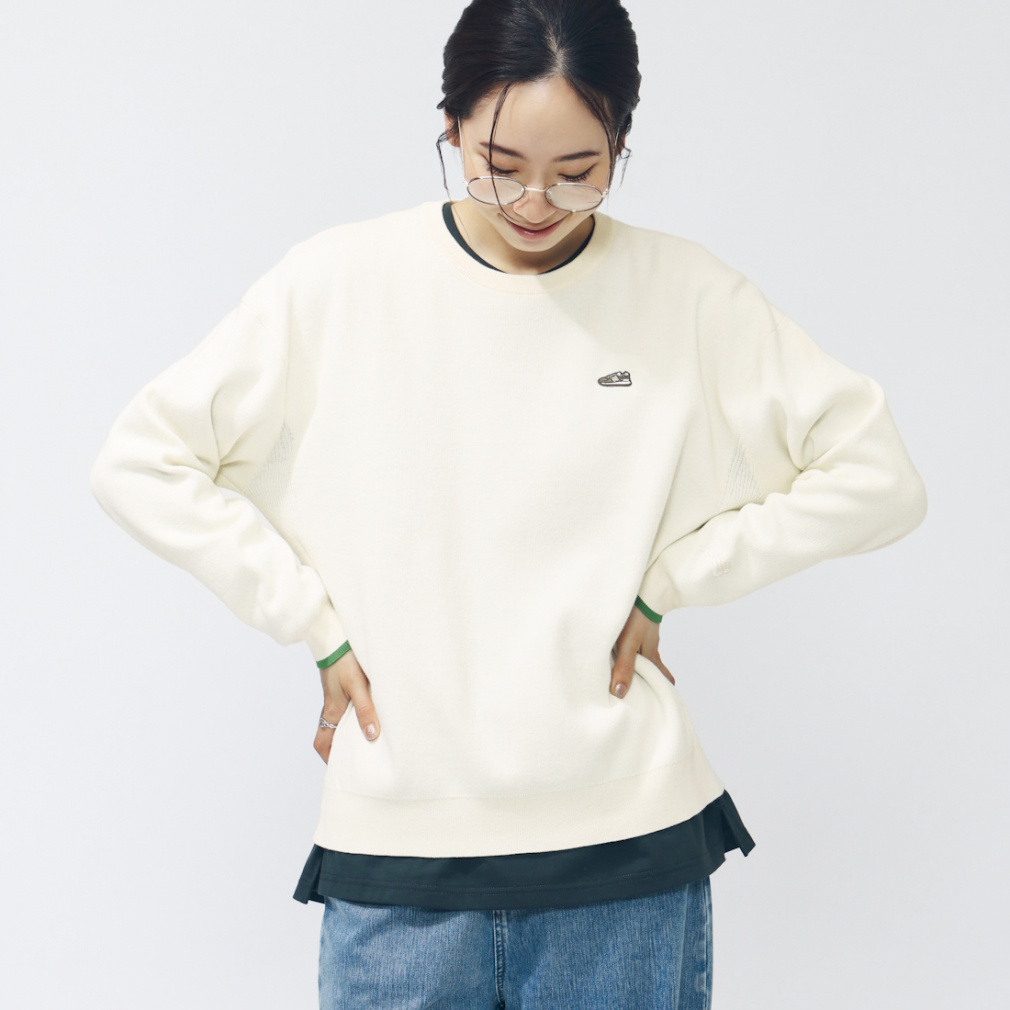 THE CITY シューパッチニットプルオーバー｜Alpen Online