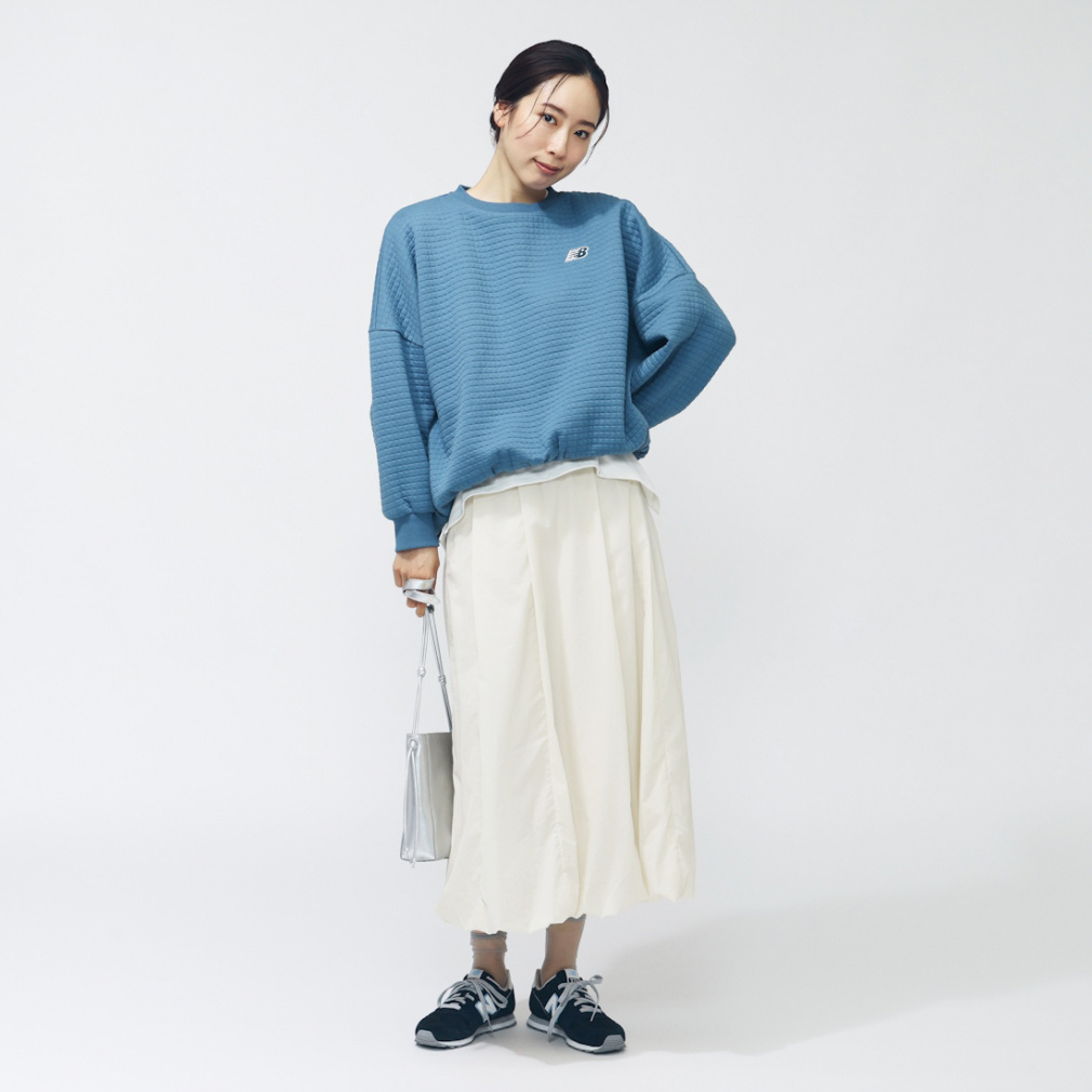 THE CITY キルティングニットプルオーバー｜Alpen Online