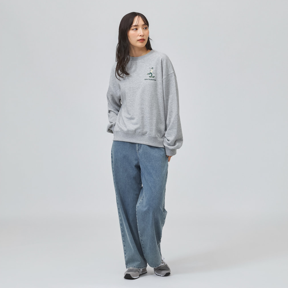 ニューバランス レディース スウェット トレーナー Skater Girl Crew
