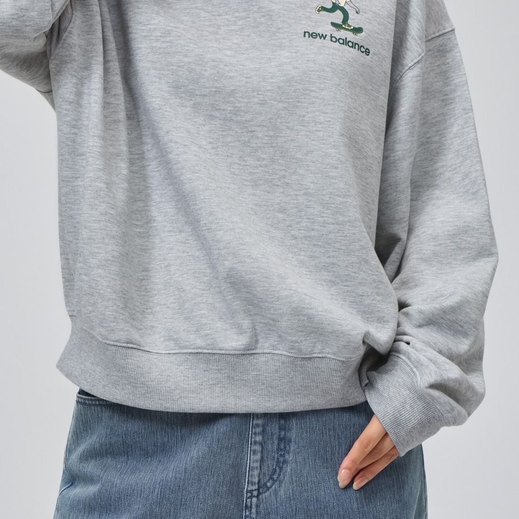 ニューバランス レディース スウェット トレーナー Skater Girl Crew