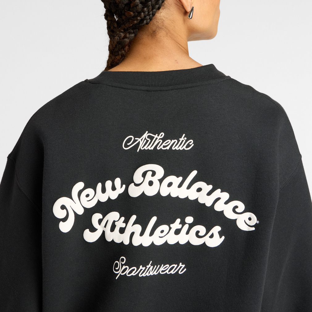 ニューバランス レディース スウェット トレーナー フリースクルー