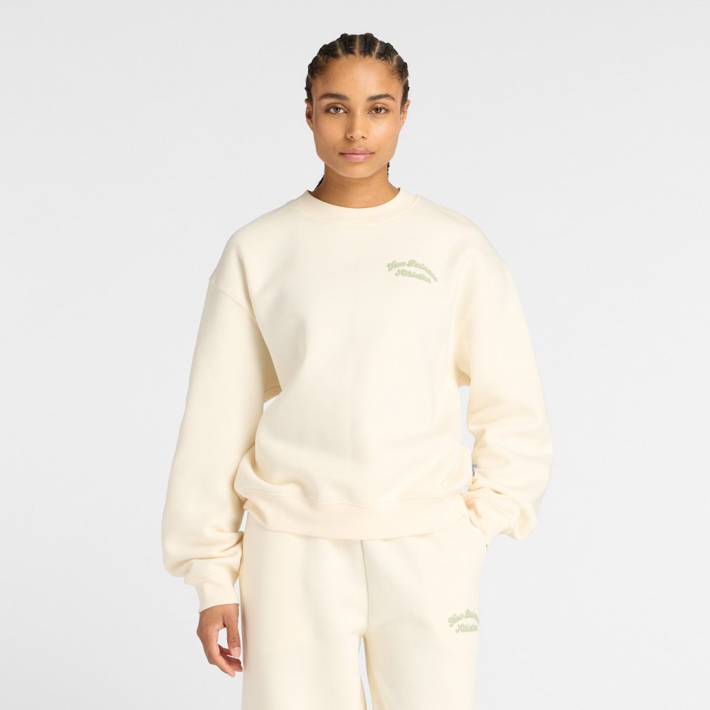 ニューバランス レディース スウェット トレーナー フリースクルー