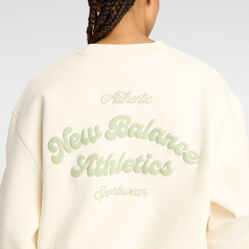 ニューバランス レディース スウェット トレーナー フリースクルー