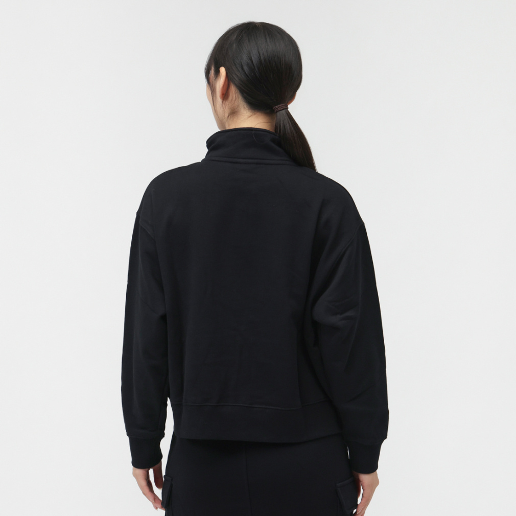 WS SWEAT HALF ZIP BLK｜Alpen Online