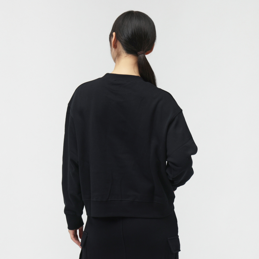 ニューエラ レディース スウェット トレーナー WS SWEAT CREW NECK BLK