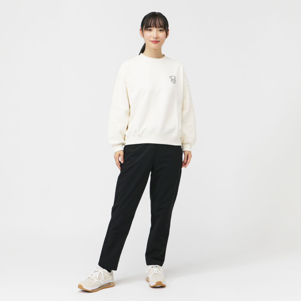 レディース スウェット トレーナー miffy バックグラフィック