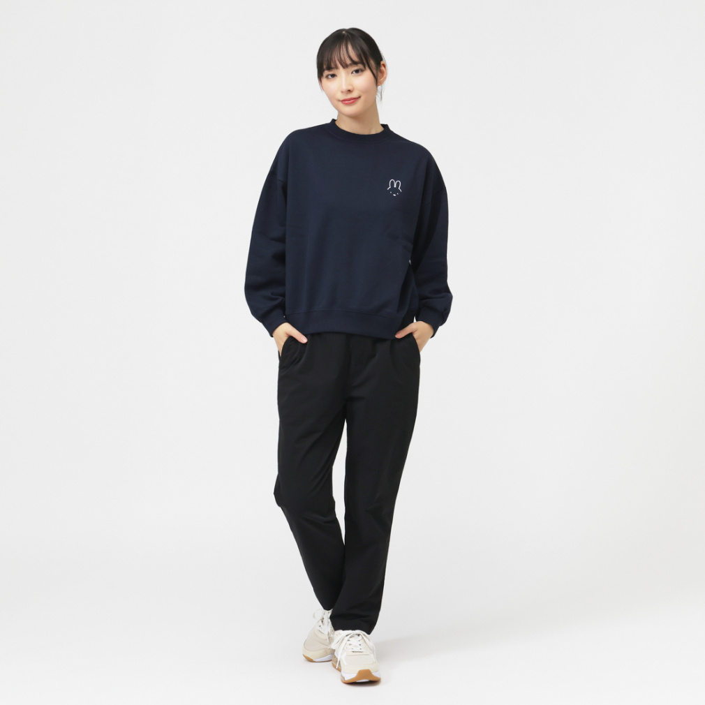 レディース スウェット トレーナー miffy バックグラフィック