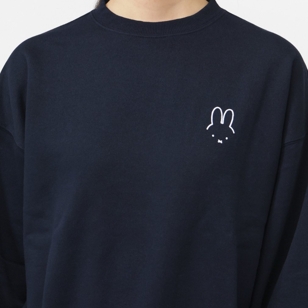 レディース スウェット トレーナー miffy バックグラフィック