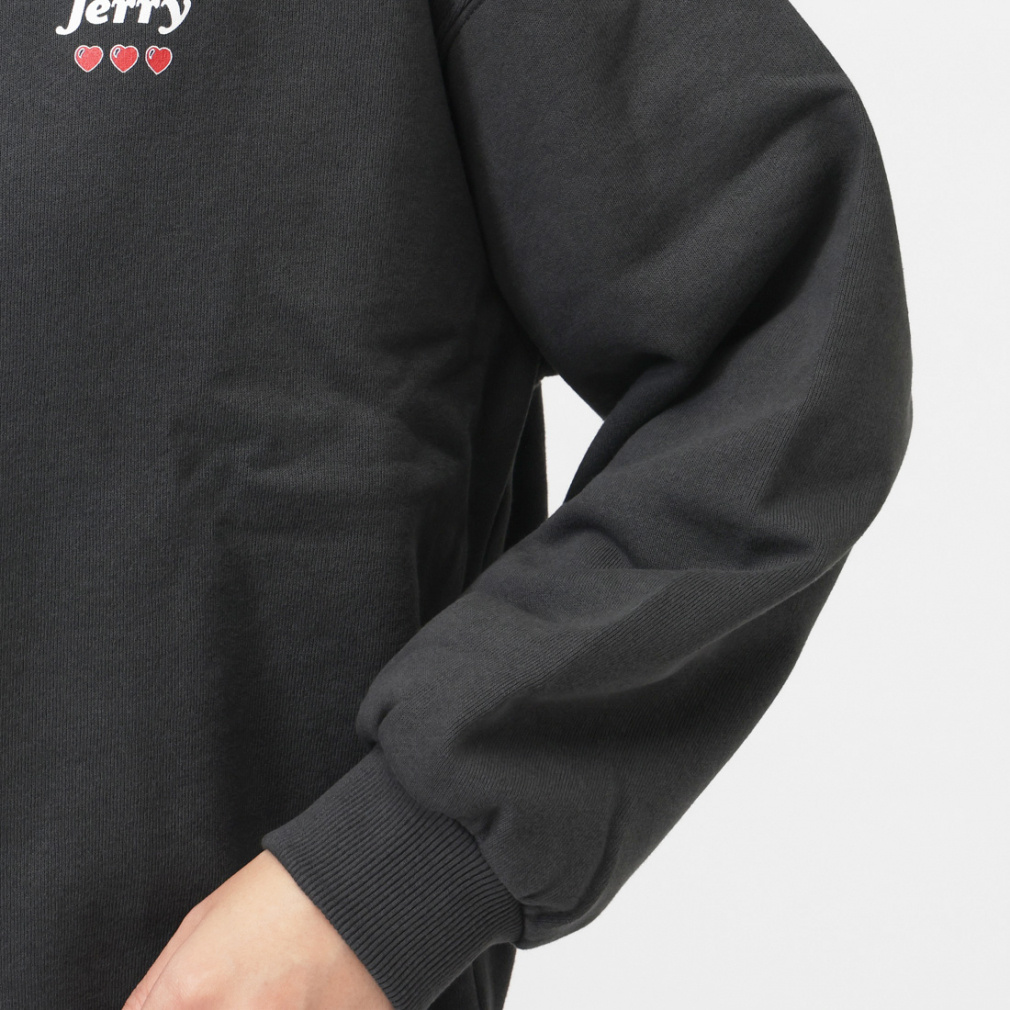 レディース スウェット トレーナー Tom and Jerry バックグラフィック