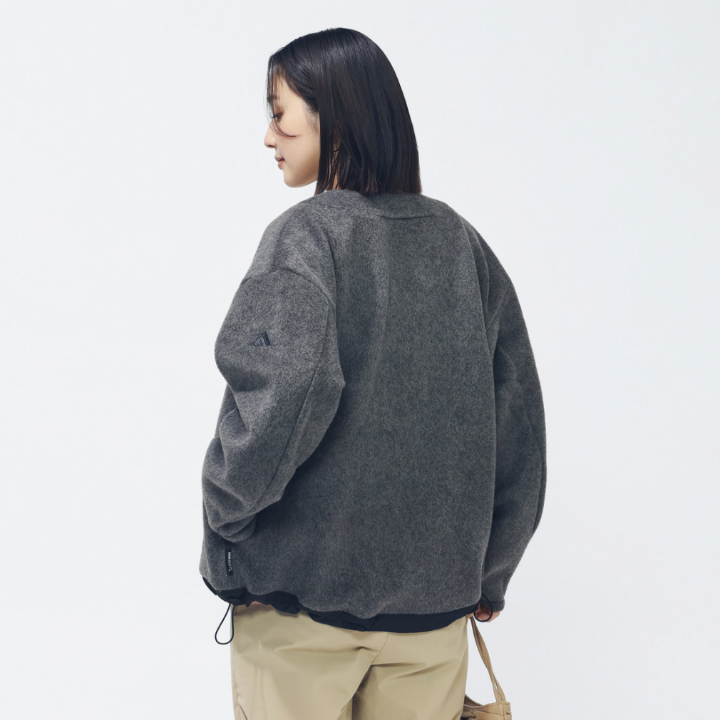 アディダス レディース スウェット フルジップ ラックスフロー オール