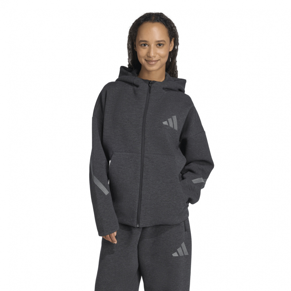 アディダス レディース スウェット フルジップ adidas Z.N.E.