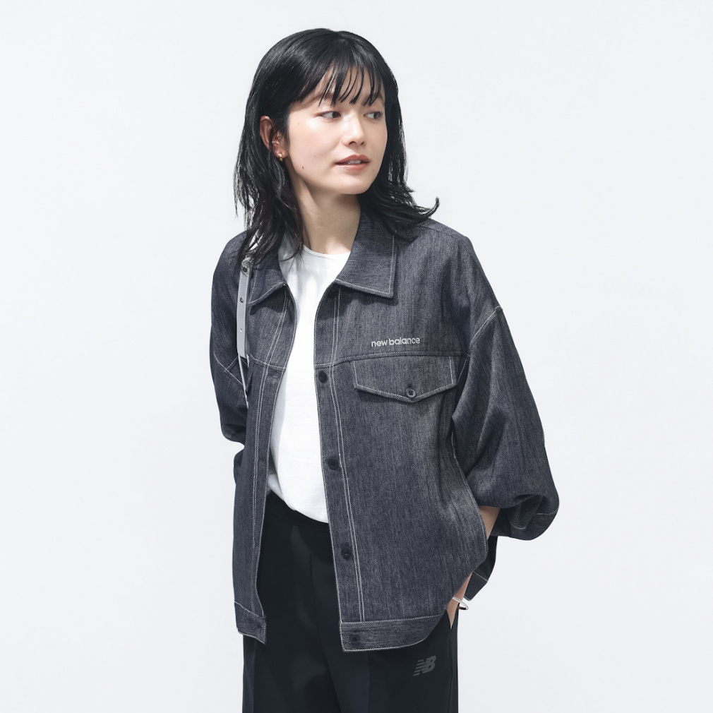 ニューバランス THE CITY レディース ウェア デニムスタイルジャケット