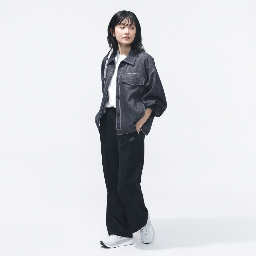 ニューバランス THE CITY レディース ウェア デニムスタイルジャケット