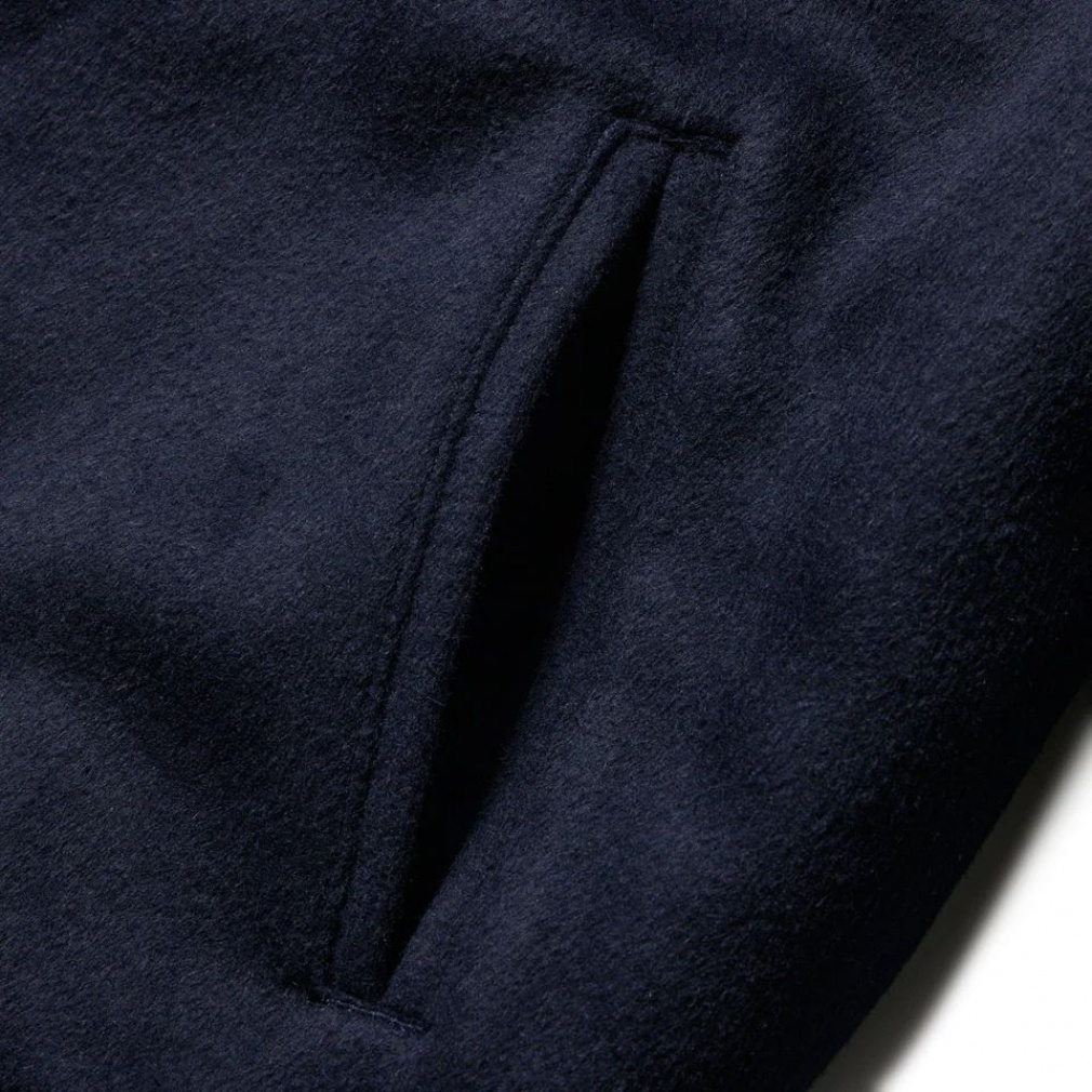 ニューエラ レディース アウターウェア MELTON VARSITY CALNAMUR NVY
