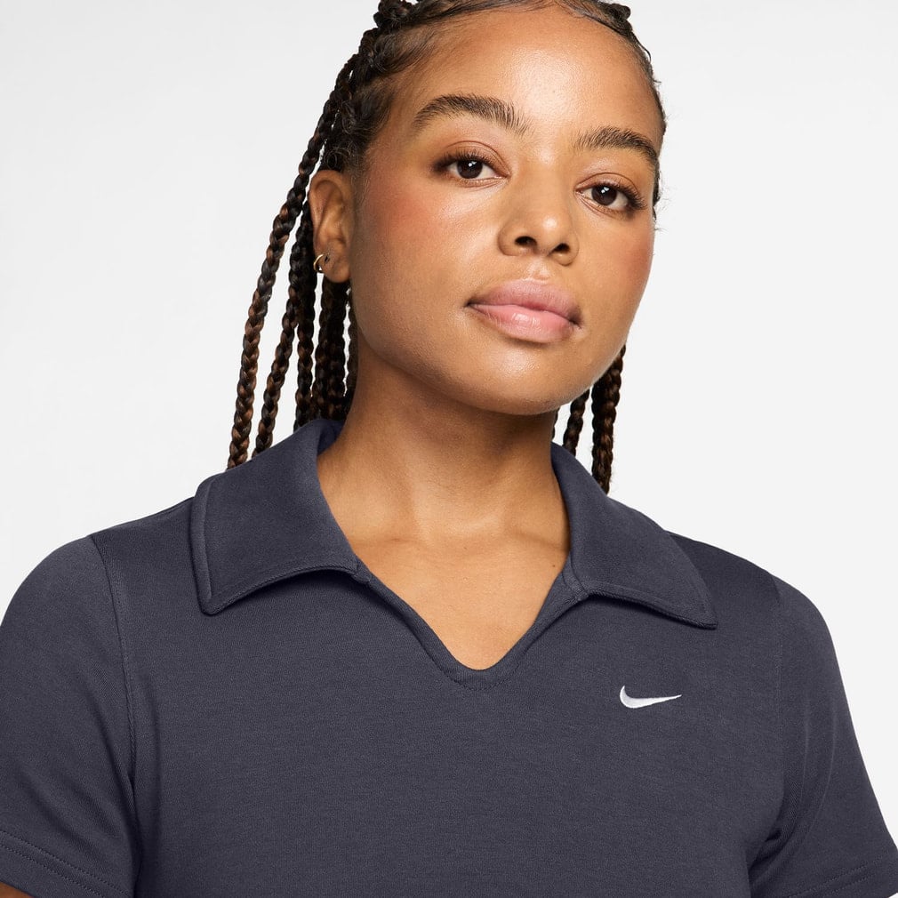 (99)NIKE ヨガウェア ワンピース ナイキ レディース ワンピース ウィメンズ チル ニット ポロ ドレス
