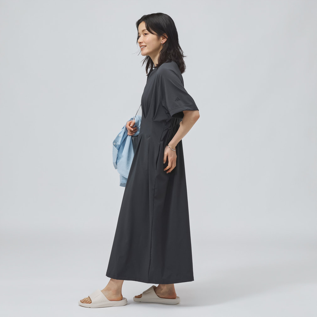 アディダス レディース ワンピース SOFTLUX ストレッチウーブン ルーズ
