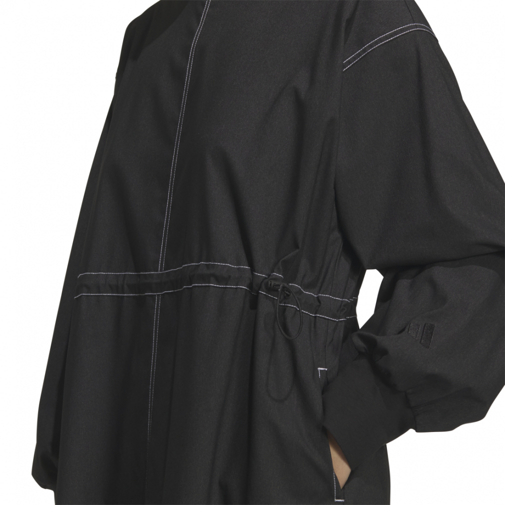 アディダス レディース ワンピース デニム ライク ストレッチ ルーズ