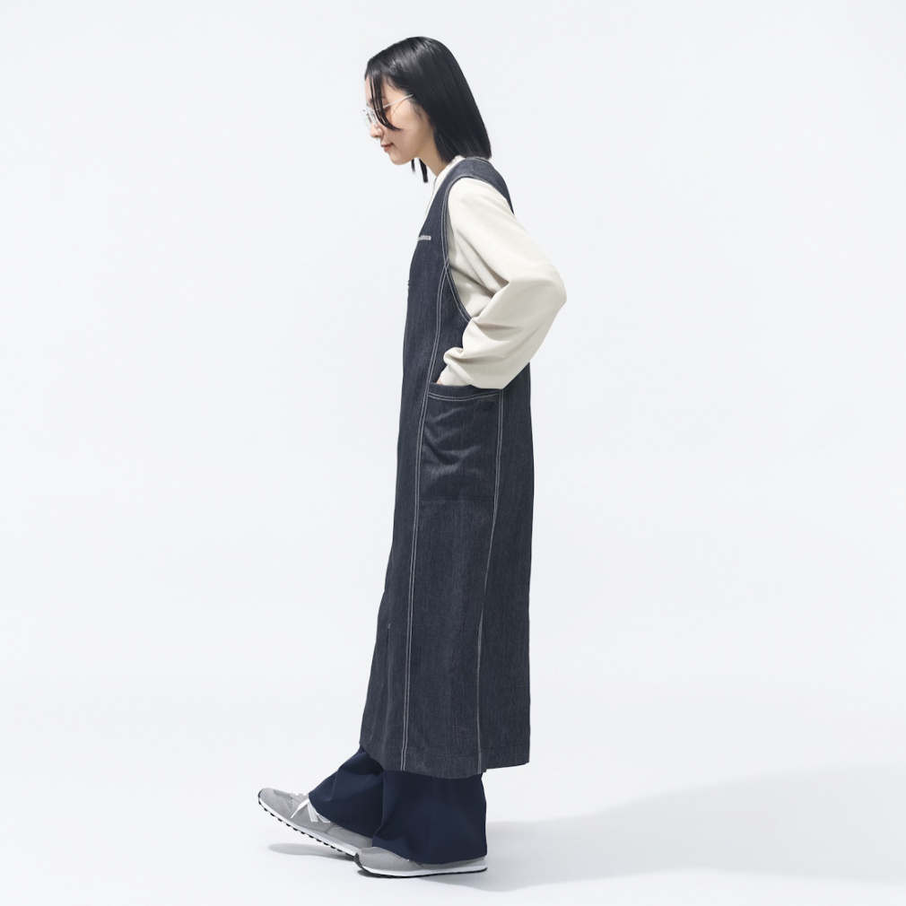 ニューバランス THE CITY レディース ワンピース デニムスタイル