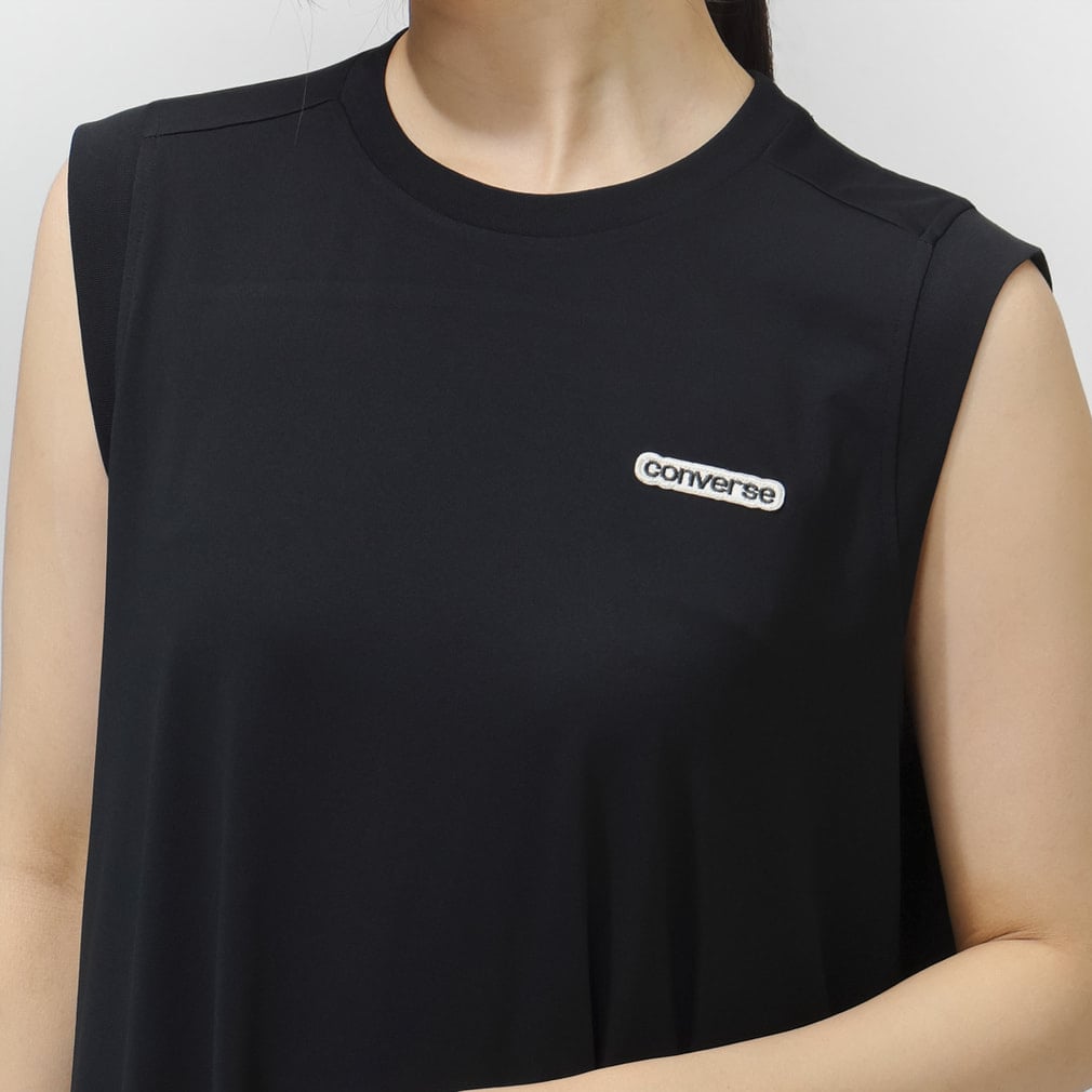 わん コンバース レディース ワンピース CV LOGO ONEPIECE L ワンピース