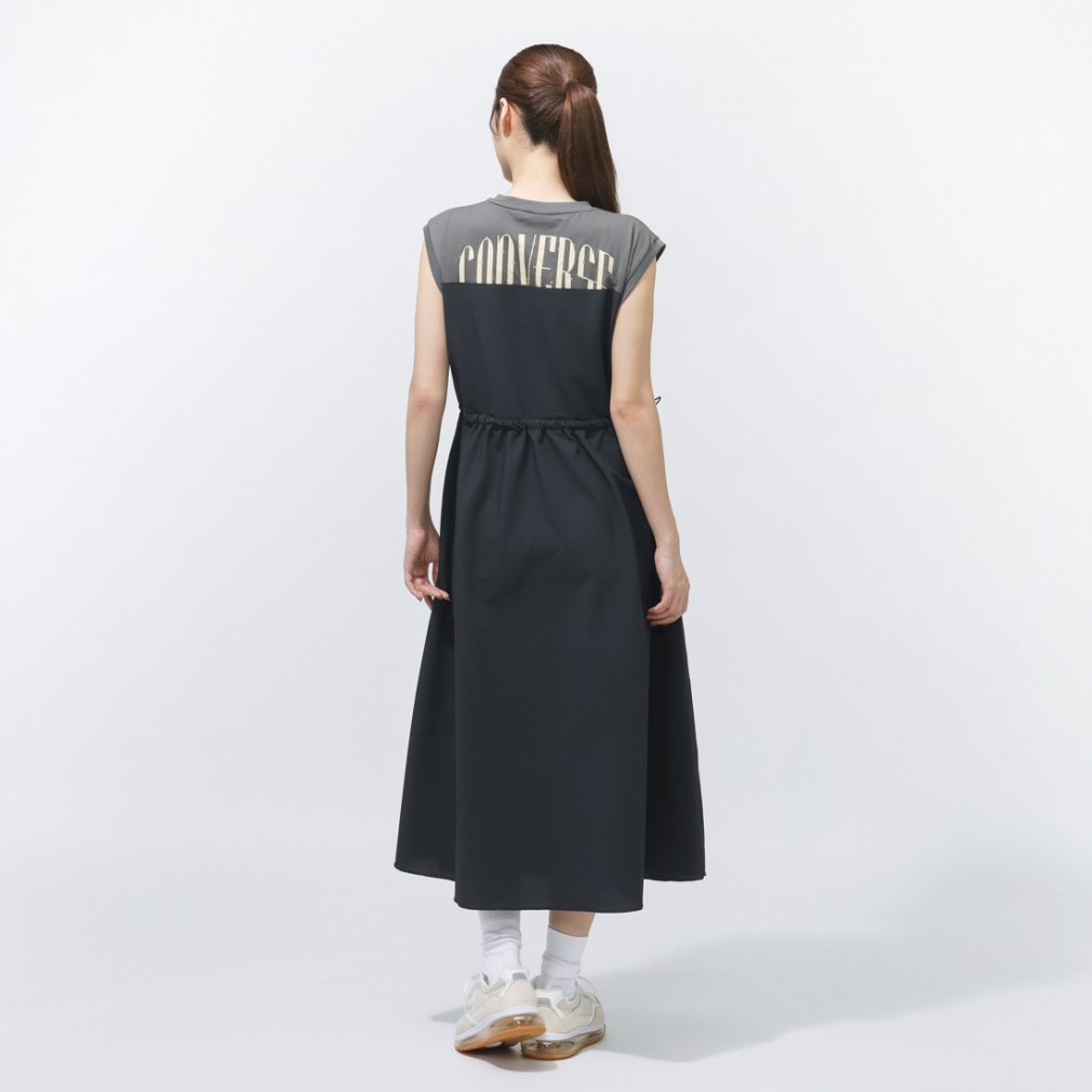 コンバース レディース ワンピース SEERSUCKER DOCKING ONEPIECE L