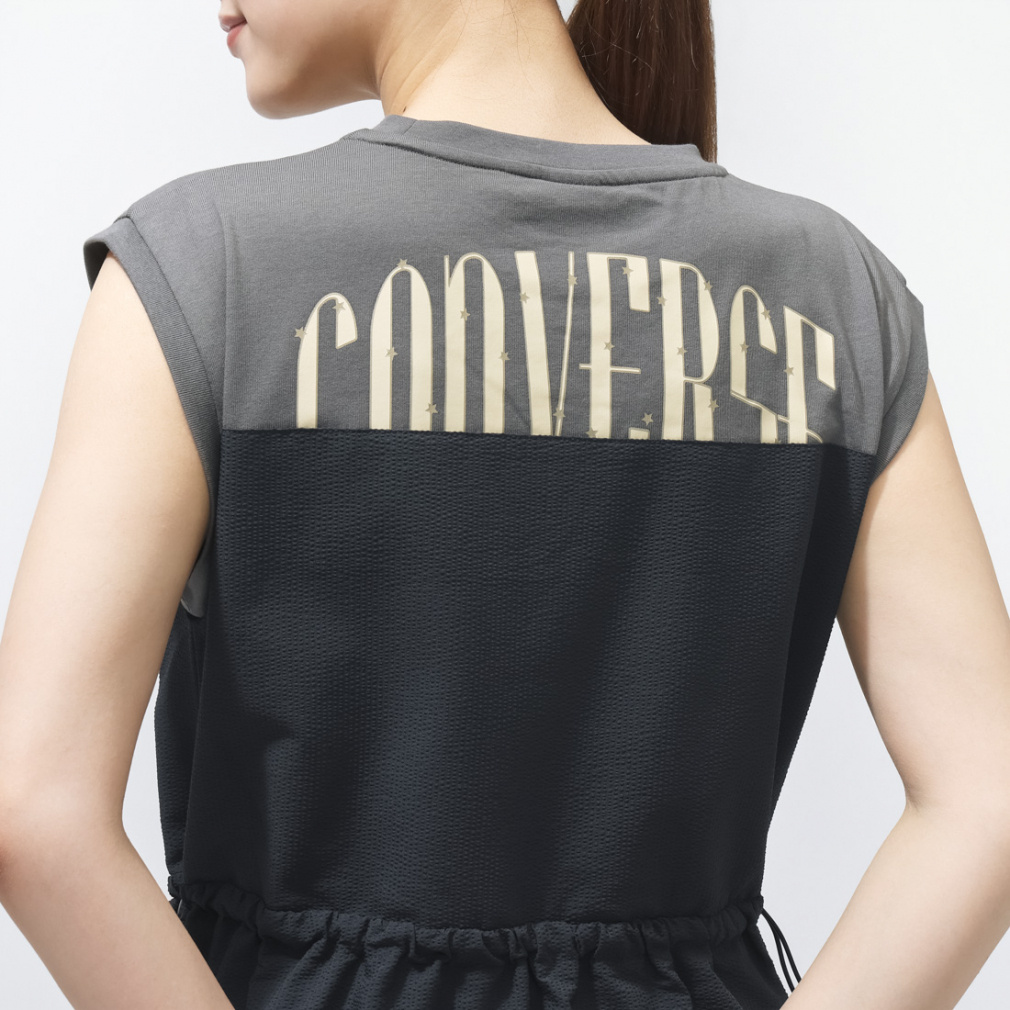 コンバース レディース ワンピース SEERSUCKER DOCKING ONEPIECE L