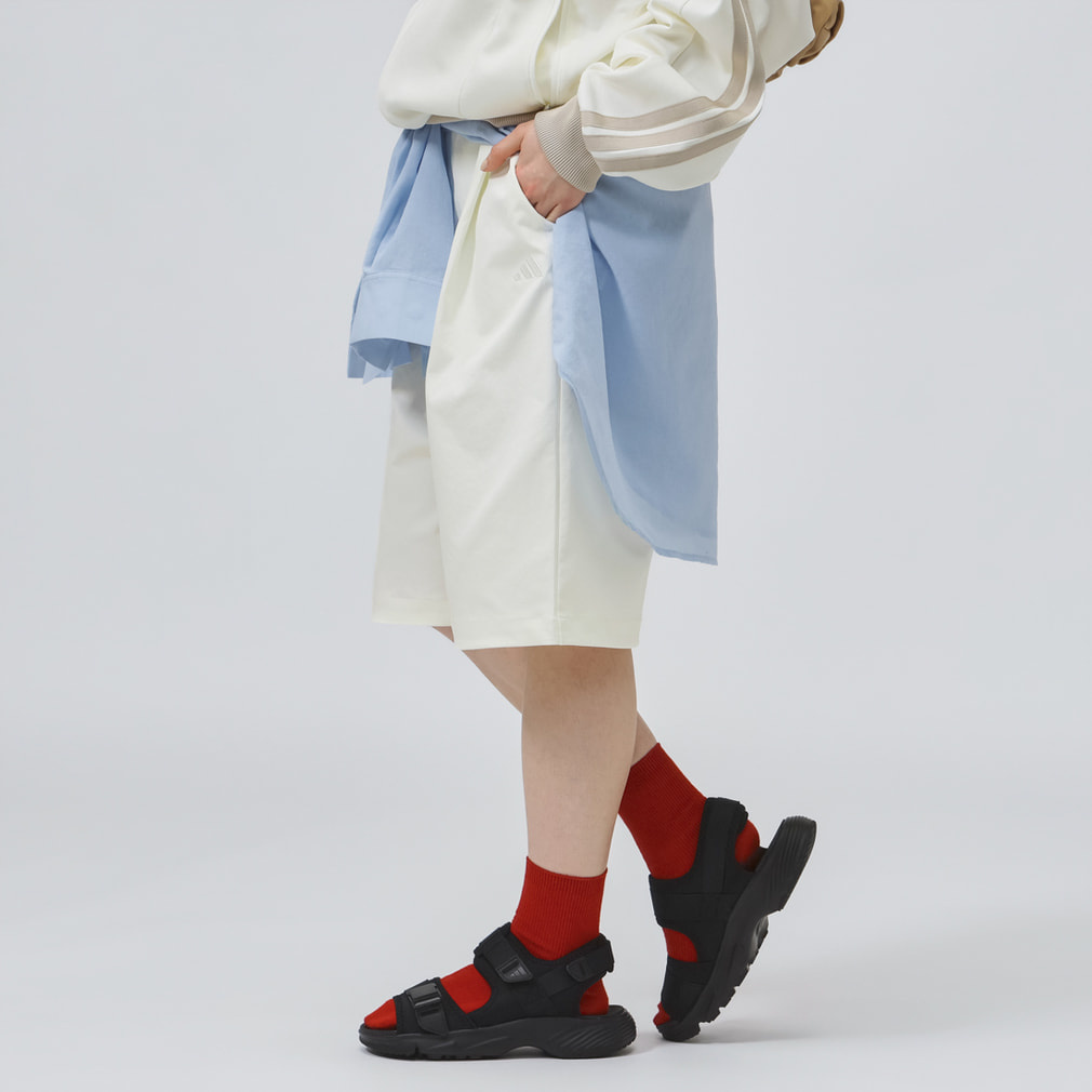 アディダス レディース ショートパンツ SOFTLUXバミューダ ルーズ