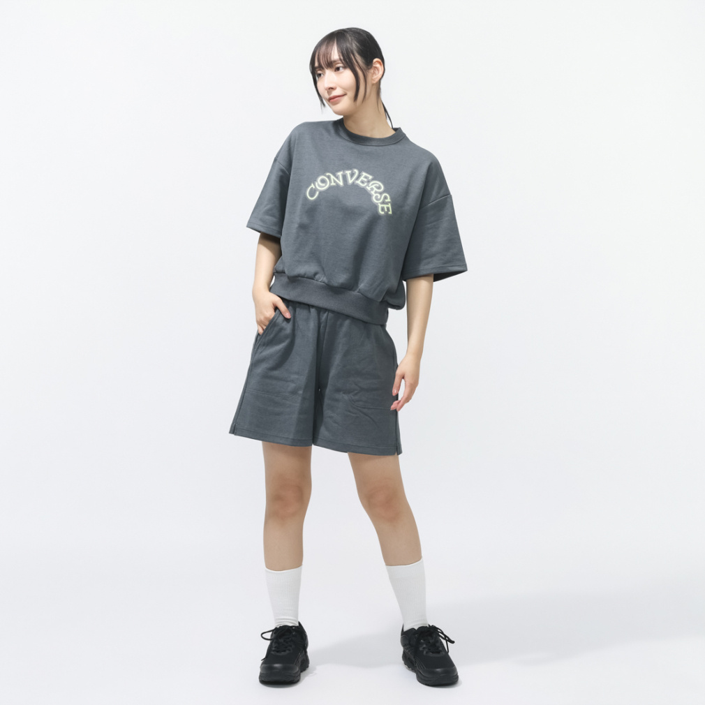 コンバース レディース ショートパンツ SIDE POCKET SW SHORTS L