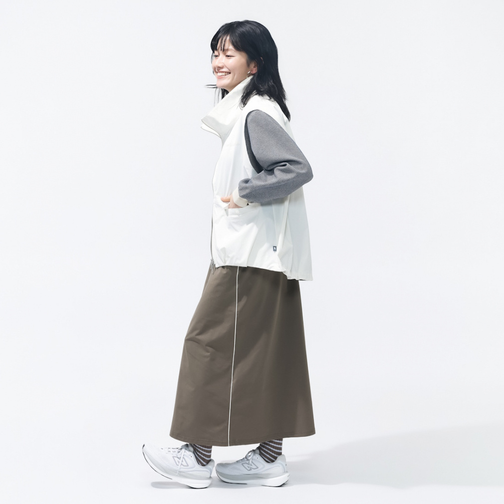 ニューバランス THE CITY レディース スカート ジャージースカート