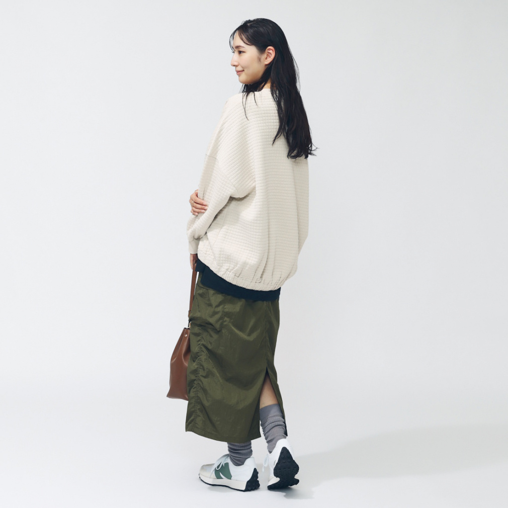 カーコ とさせて頂きます ニューバランス THE CITY レディース スカート シャイニーカーゴ