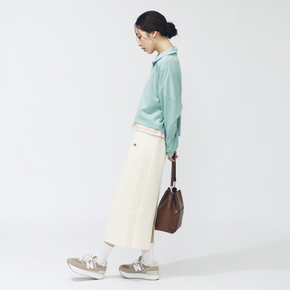 ニューバランス THE CITY レディース スカート シューパッチニット
