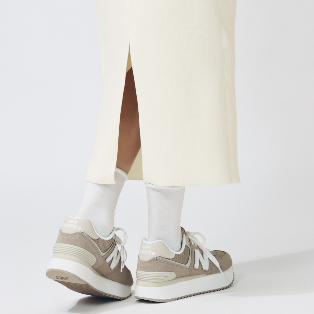 THE CITY シューパッチニットスカート｜Alpen Online