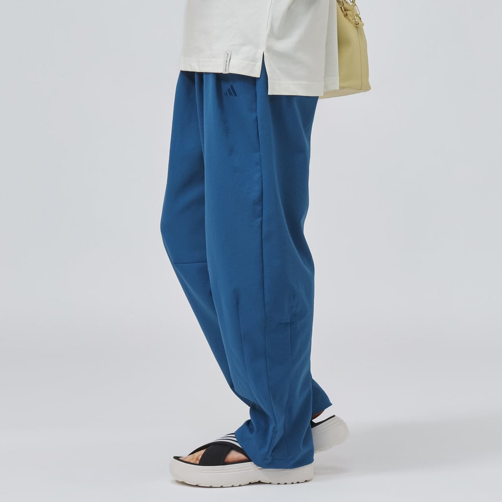 アディダス レディース ロングパンツ SOFTLUXダブルウィーブ オーバー