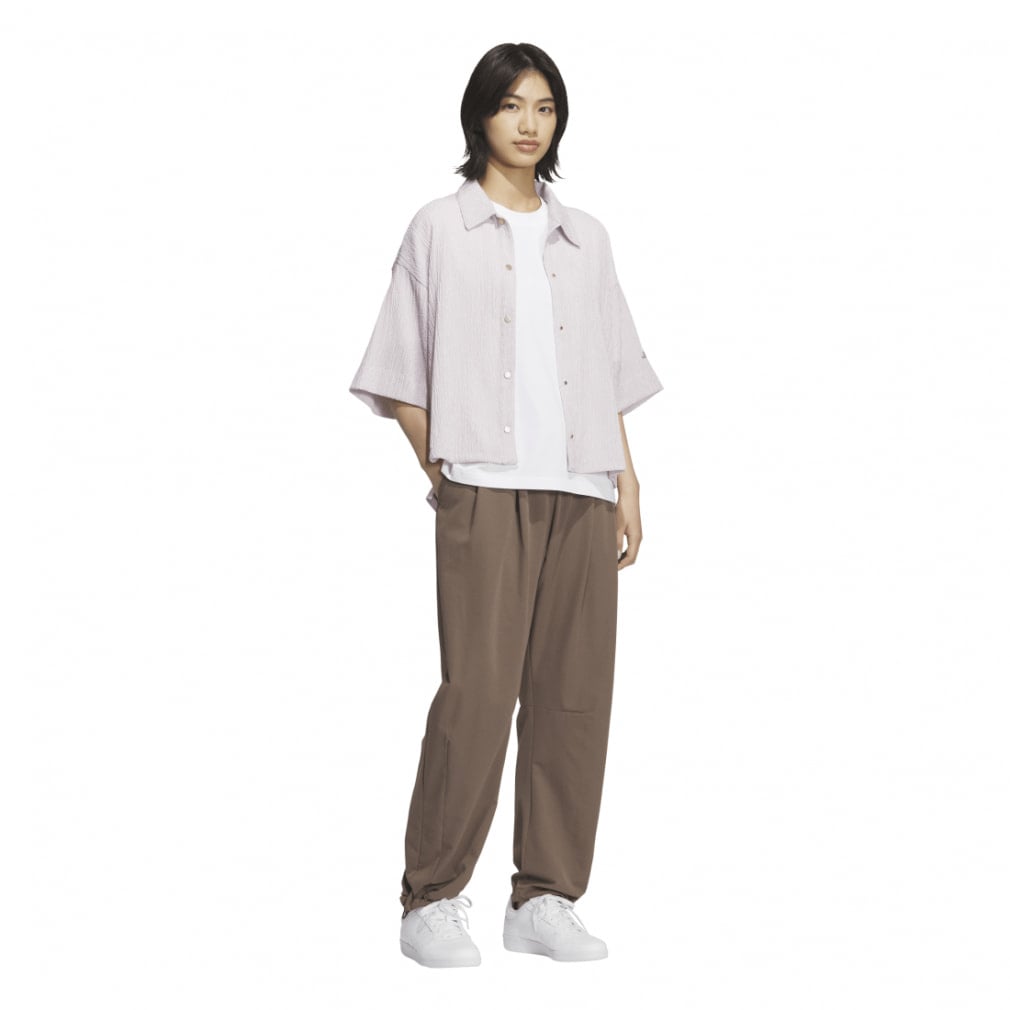 アディダス レディース ロングパンツ SOFTLUXダブルウィーブ オーバー