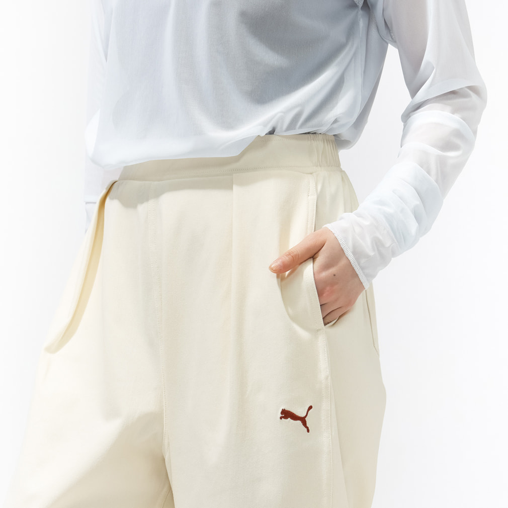 プーマ レディース ロングパンツ ESS ELEVATED デニムライク PT 693763