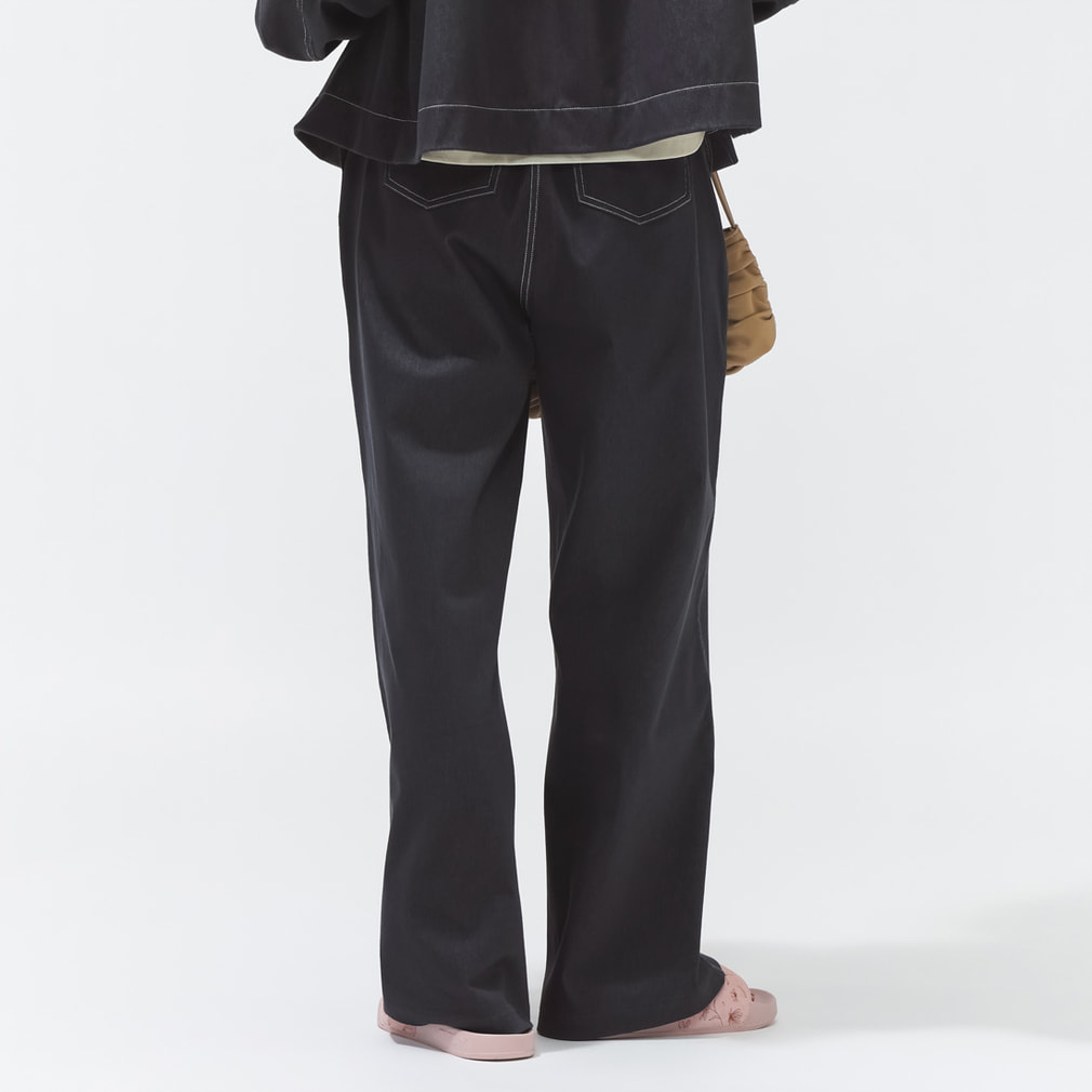 プーマ レディース ロングパンツ ESS ELEVATED デニムライク PT 693763
