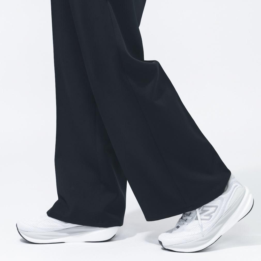 ニューバランス THE CITY レディース ロングパンツ セミワイドパンツ