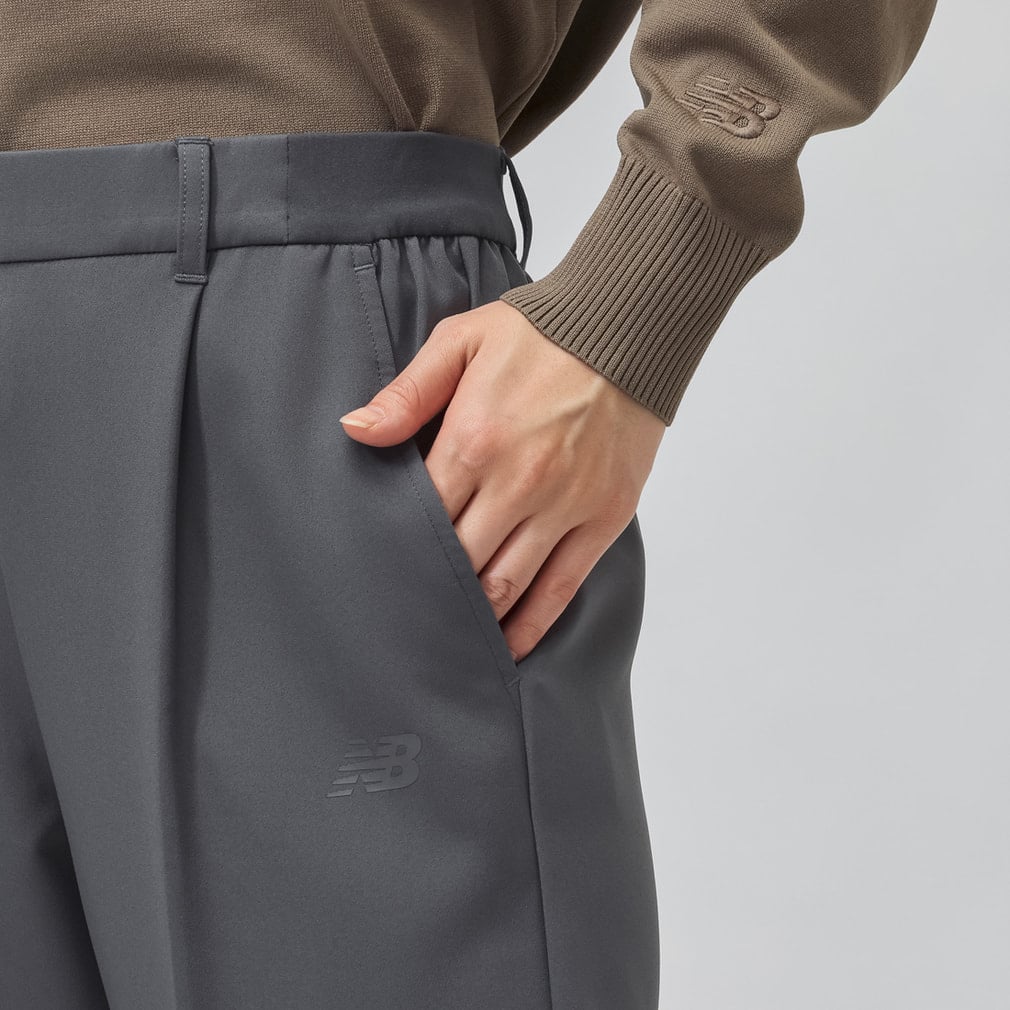 ニューバランス THE CITY レディース ロングパンツ セミワイドパンツ