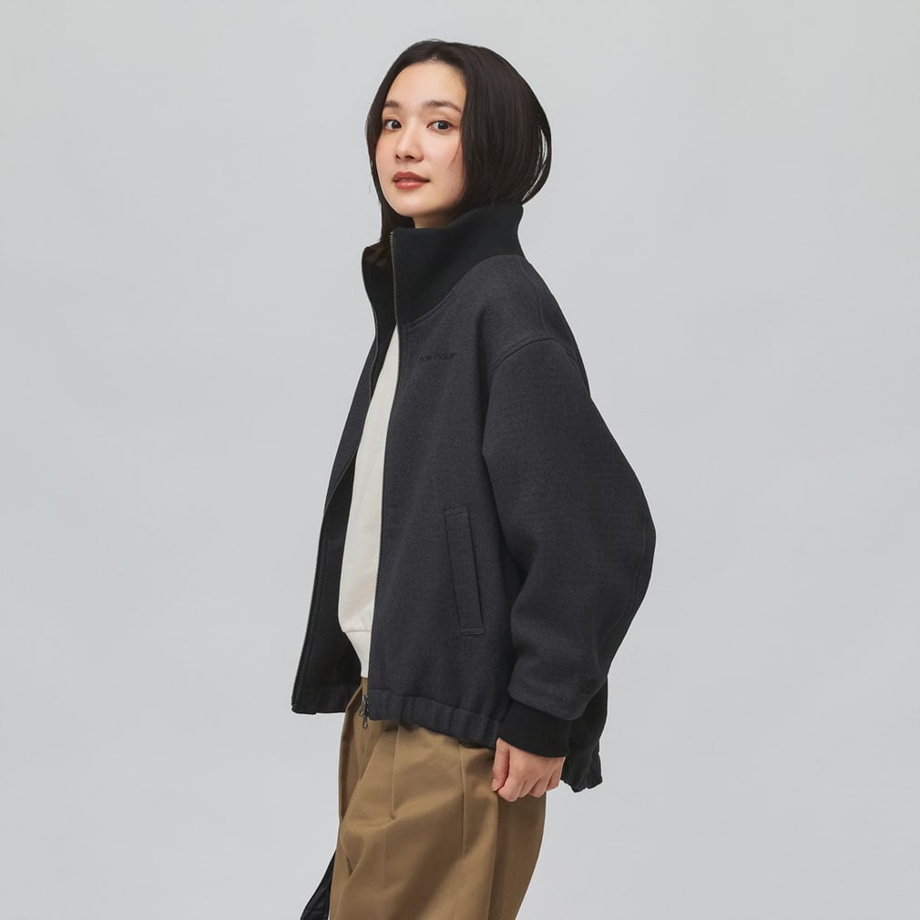 ニューバランス THE CITY レディース フリースジャケット ウールライク